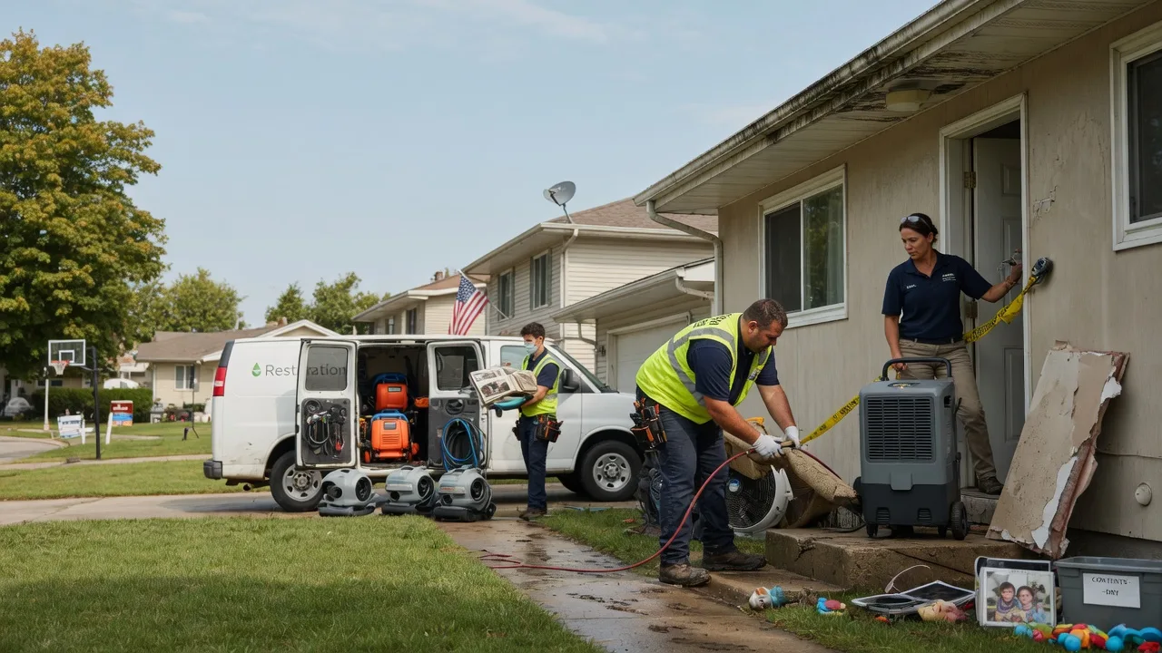 Water Damage Restoration in Vineyard, UT near me